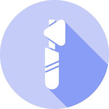 Tek bir simgenin vektör illüstrasyonu