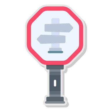 Trafik ışığı simgesi vektör illüstrasyon tasarımı