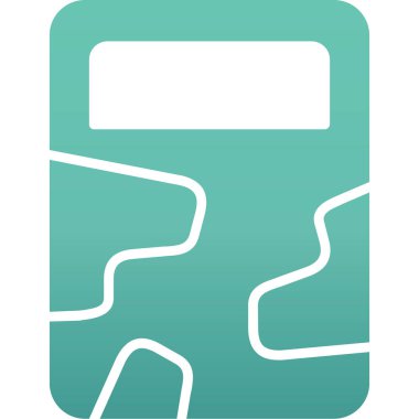 Cüzdan. Web simgesi basit illüstrasyon