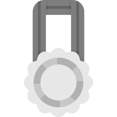 asma kilit ikon vektör çizimi