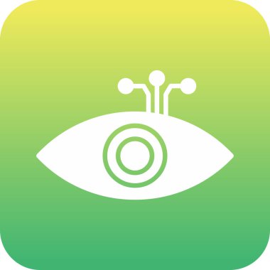 güzel göz vektörü simgesi