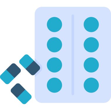 hap ikonu vektör illüstrasyonu