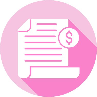 belge simgesi. vektör illüstrasyonu