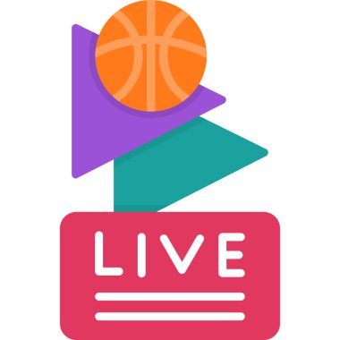 canlı logo vektör illüstrasyonu.