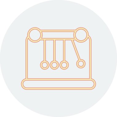 Bir b simgesinin vektör illüstrasyonu