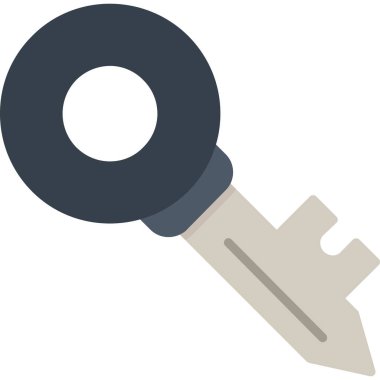 anahtar simgesi, vektör illüstrasyonu