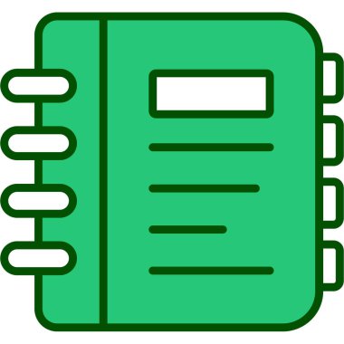 Belge. Web simgesi basit illüstrasyon