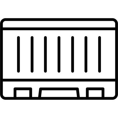 Saç kremi. Web simgesi basit tasarım