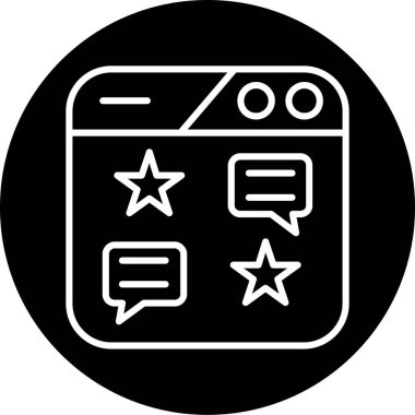 seo modern simgesinin vektör illüstrasyonu