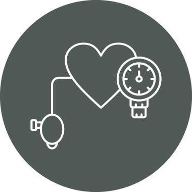 kalp ve saat vektör simgesi kolayca değiştirilebilir veya düzenlenebilir.