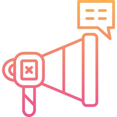 Kampanya web simgesi. Basit tasarım. vektör illüstrasyonu