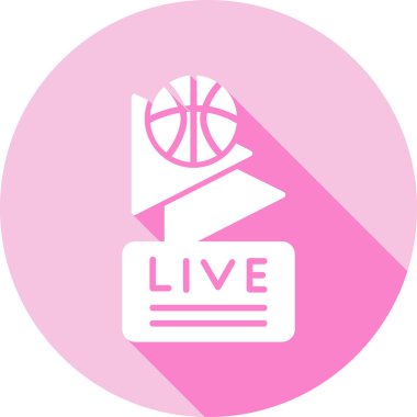 Canlı simge, vektör çizimi