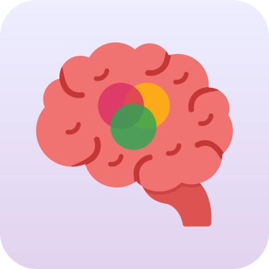 Ruhani ağ simgesi, vektör illüstrasyonu