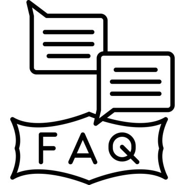 faq faq simgesine ana hat biçiminde cevap ver