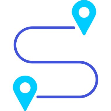 harita pin vektör simgesi