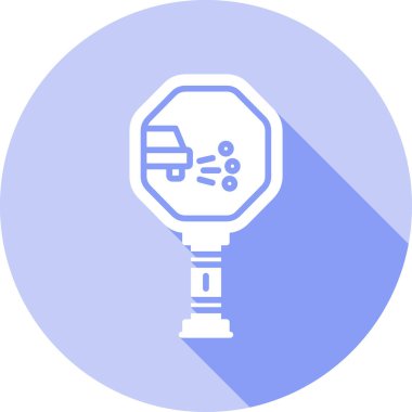 Ampul. Web simgesi basit tasarım