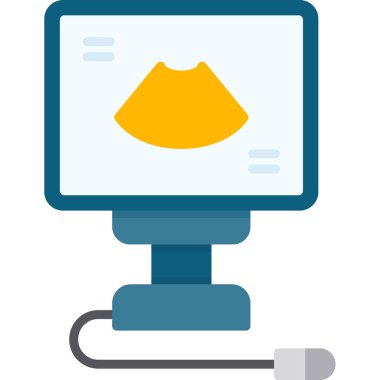 Bilgisayar. Web simgesi basit illüstrasyon