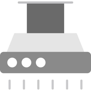 tekne ikonu vektör illüstrasyonu