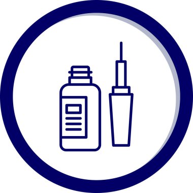 Modern simgenin vektör illüstrasyonu