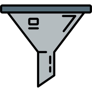 Simge vektör çizim huni