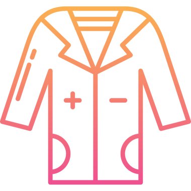 Ceket simge vektör çizim