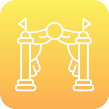 Modern b 'nin vektör illüstrasyonu eksik simgesi