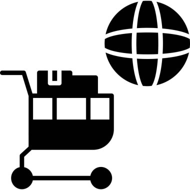 Taşıma simgesinin vektör illüstrasyonu