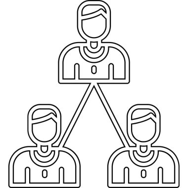grup insanları takım çalışması simgesi