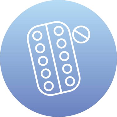 hap ikonu vektör illüstrasyonu