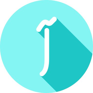 Modern bir simgenin vektör illüstrasyonu