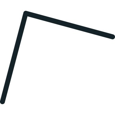 ok simgesi vektör illüstrasyonu