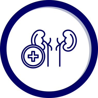 İnsan organının vektör illüstrasyonu