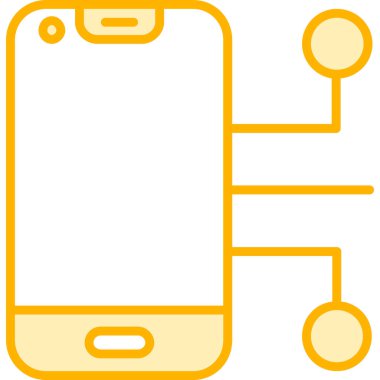 Cep telefonu. Basit resimleme