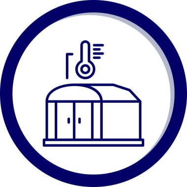 Yapı simgesinin vektör illüstrasyonu