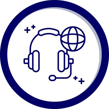 Müzik simgesinin vektör illüstrasyonu