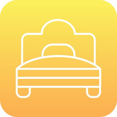 Bir araba simgesinin vektör illüstrasyonu