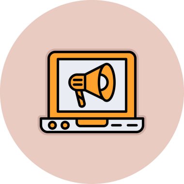 İnternet pazarlama vektör illüstrasyonu