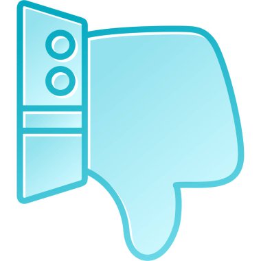 simge vektör illüstrasyonundan hoşlanmadım