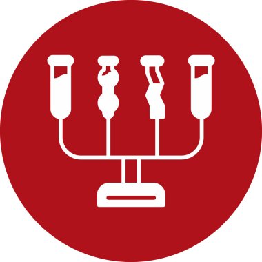 diş hekimi simge vektör çizim