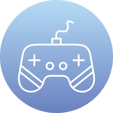 Oyun. Web simgesi basit illüstrasyon