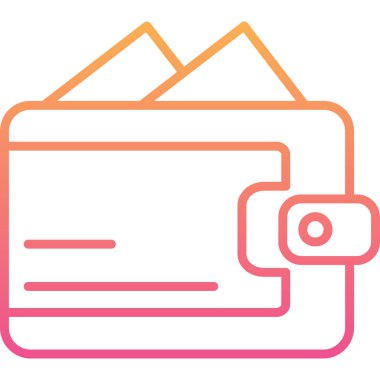 Kredi kartı ikonu vektör illüstrasyonu