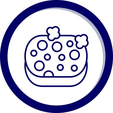 Gıda simgesinin vektör illüstrasyonu