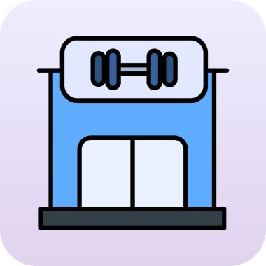 Makine simgesi tasarımının vektör illüstrasyonu