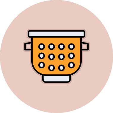 vektör mutfak çömleği simgesi