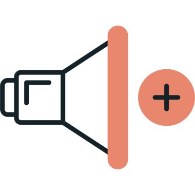 hoparlör vektör illüstrasyonu