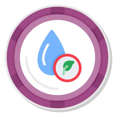 su damlası vektör simgesi