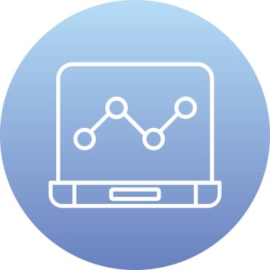 Modern simgenin vektör illüstrasyonu