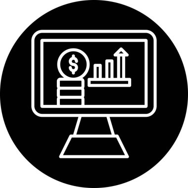 iş simgesi vektör illüstrasyonu