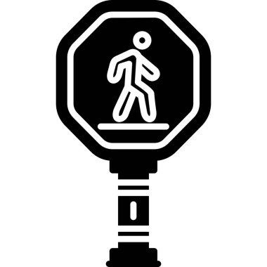 trafik ışığı izole simgesi