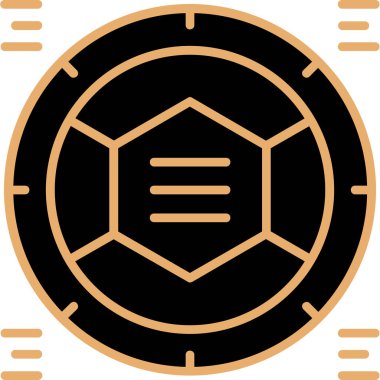 Modern bir simgenin vektör illüstrasyonu